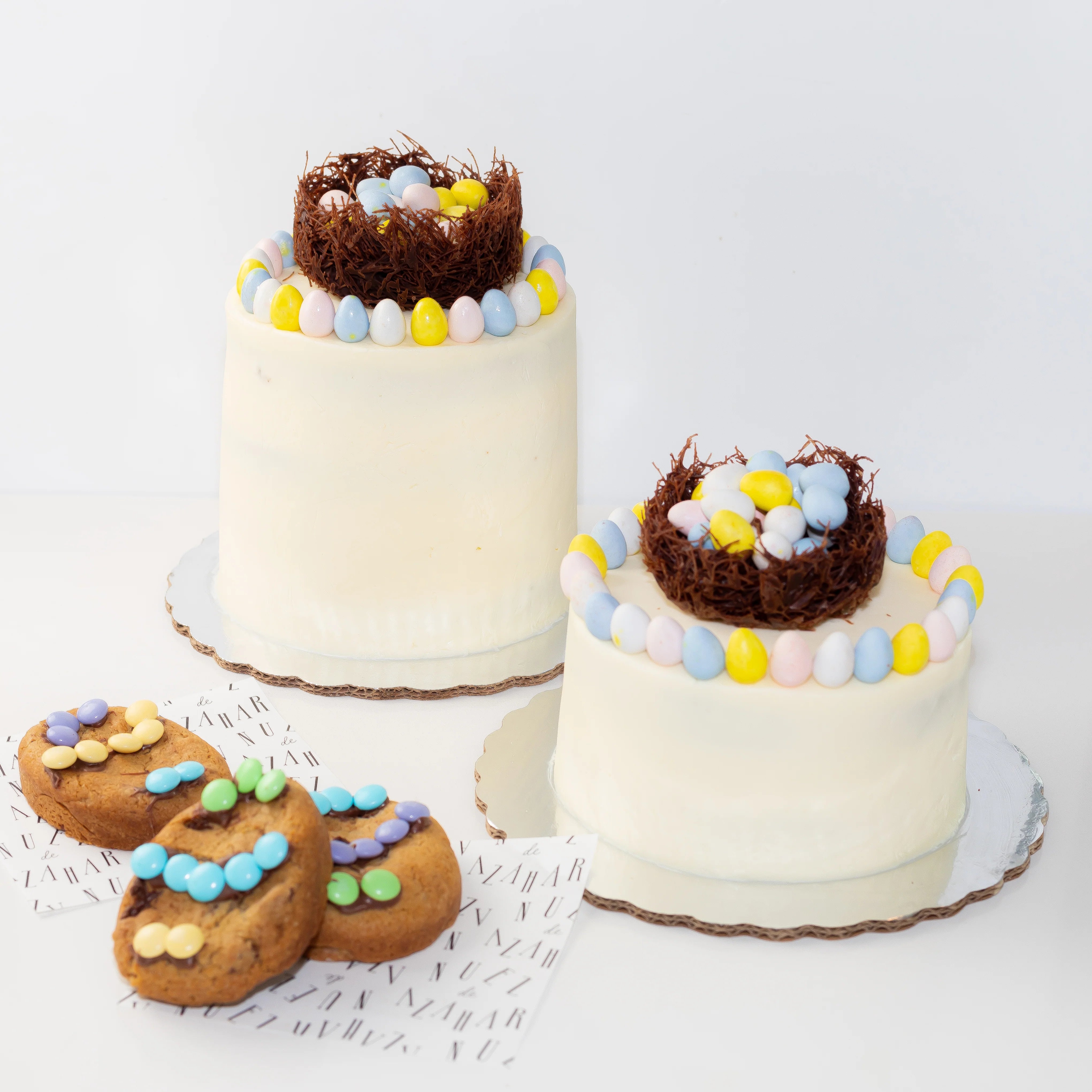 Easter Nest Carrot Cake