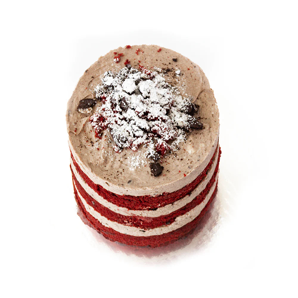 Red Velvet Cookies and Cream Cake