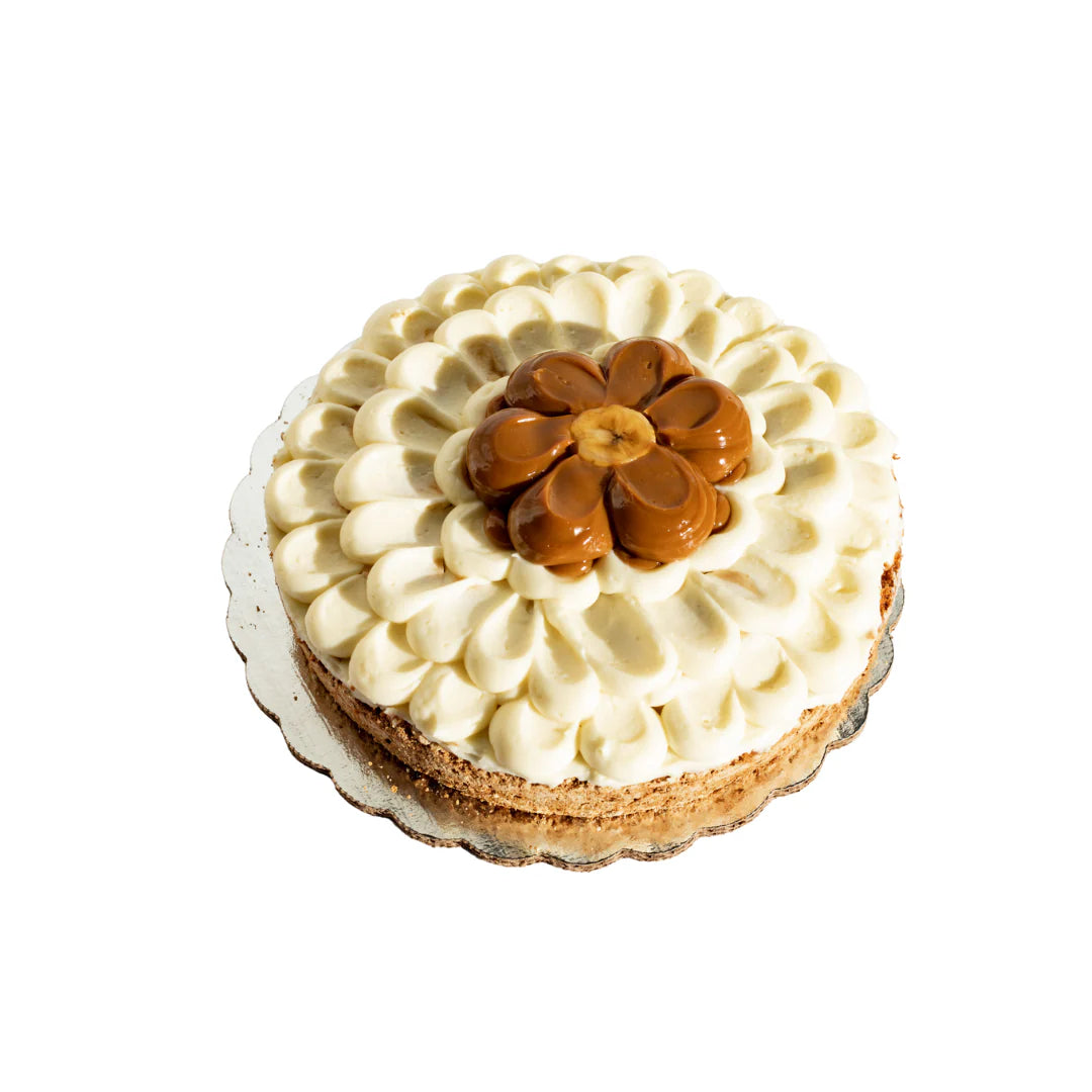 Mostachón Banana Brûlée Cake