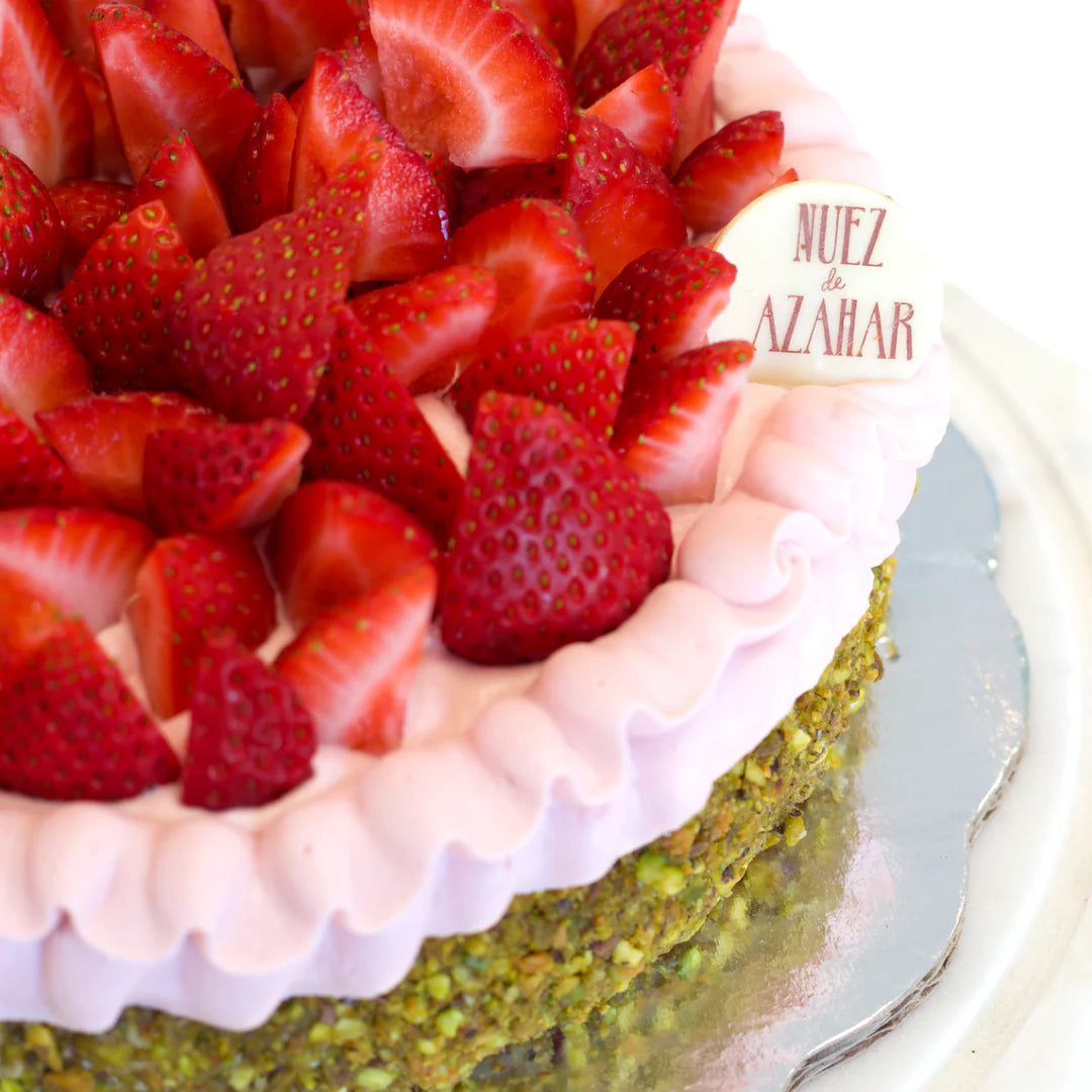 Strawberry Pistachito Cheesecake