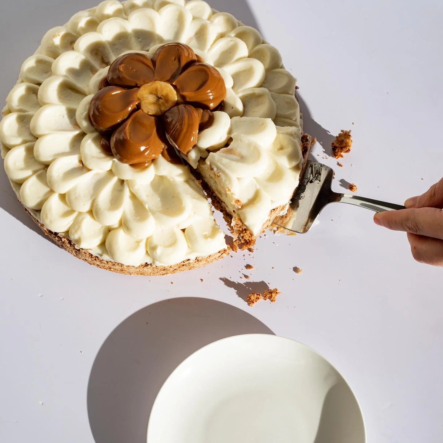 Mostachón Banana Brûlée Cake